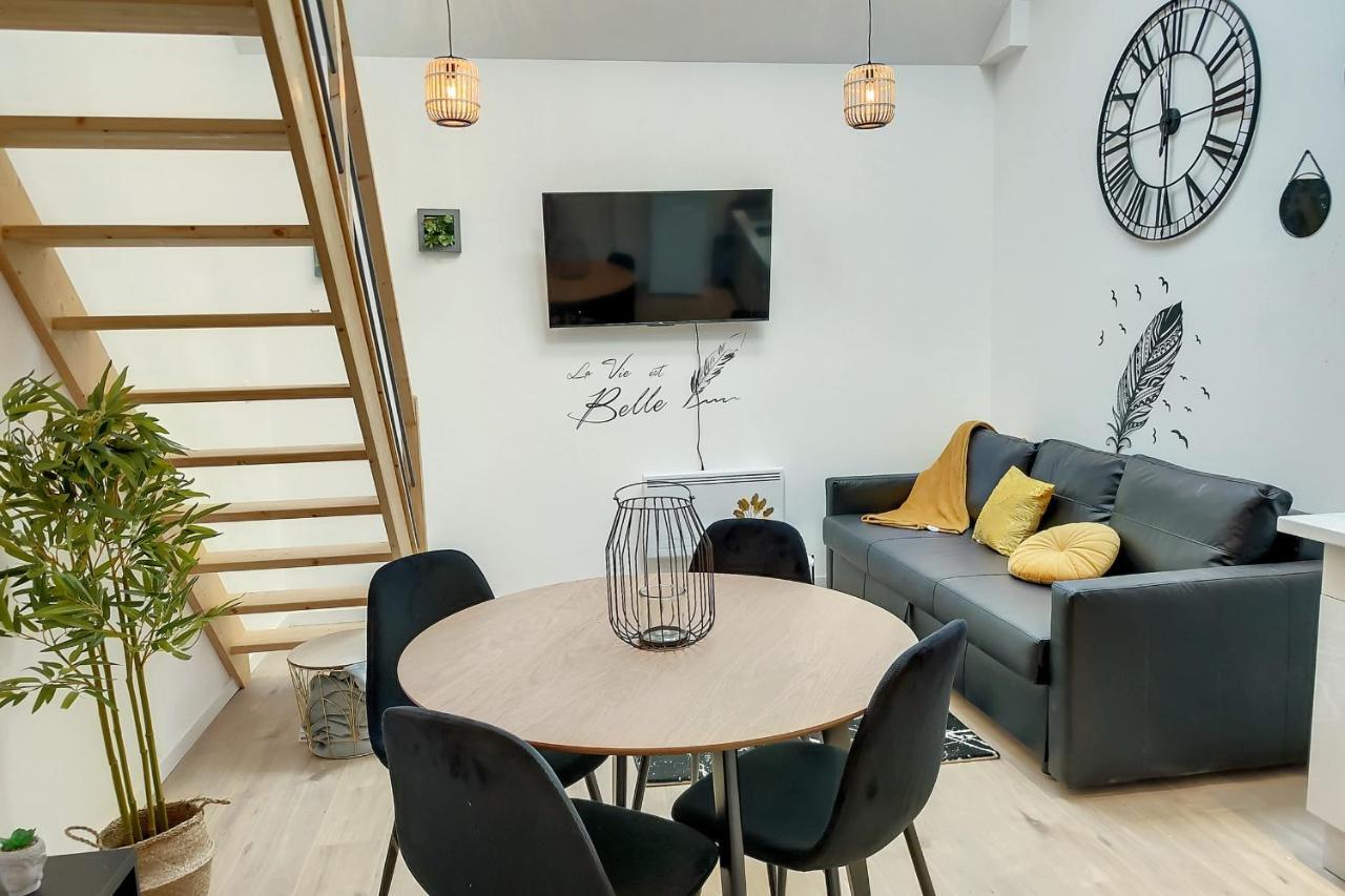 סן-קוונטן Sublime Appart Renove Duplex Centre Ville 4Pers Wifi מראה חיצוני תמונה